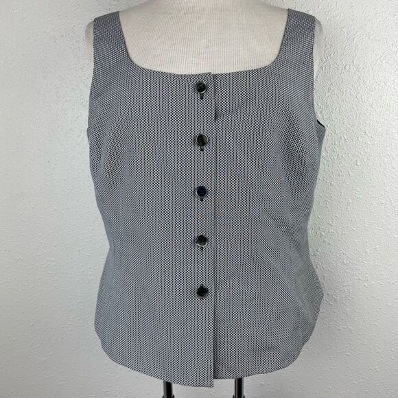 Rena Rowan Matching Silk Blend Vest and Cropped Pants EUC - Picture 1 of 9